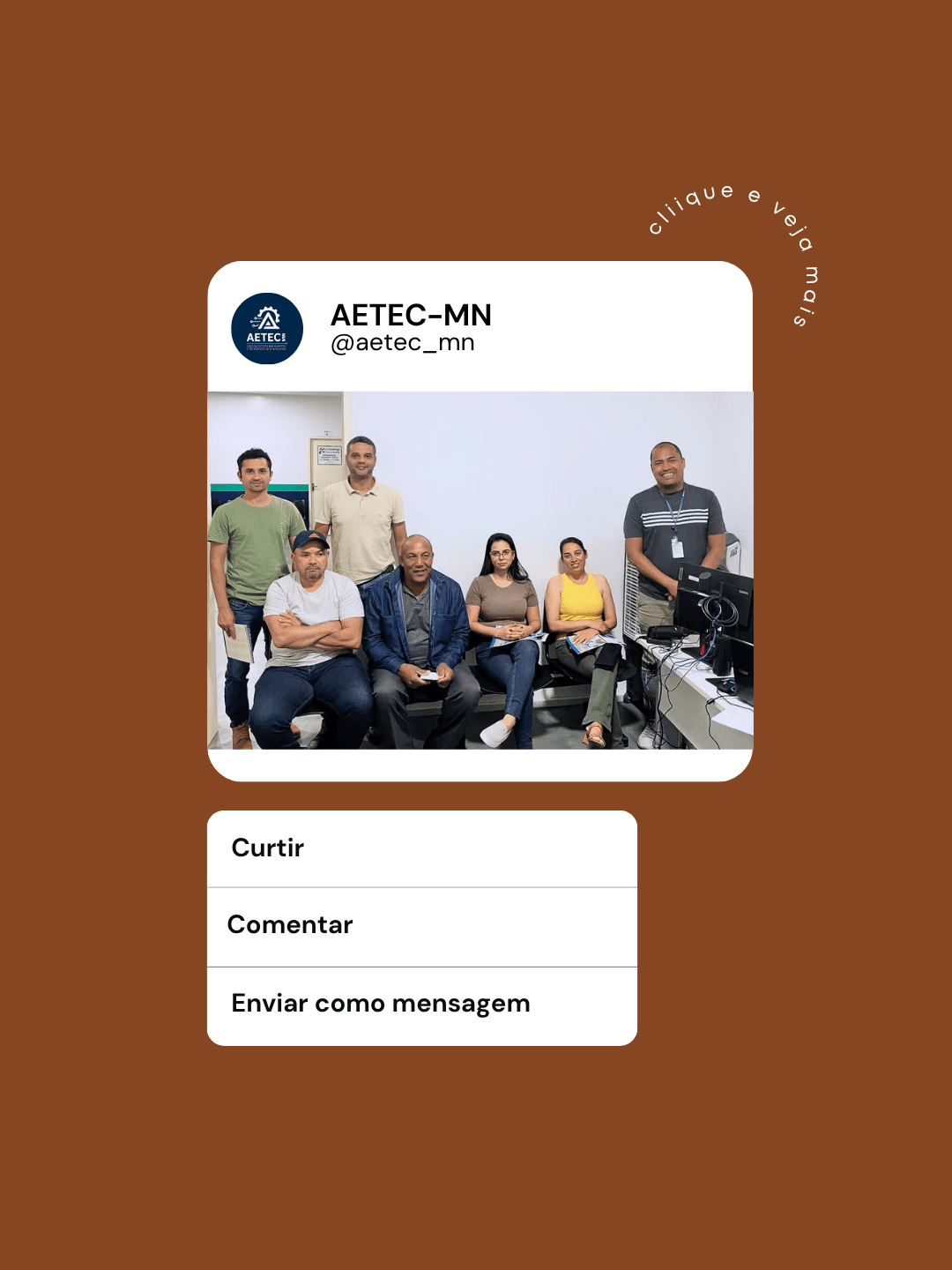 Reunião Ordinária da AETEC-MN, com a participação da presidê