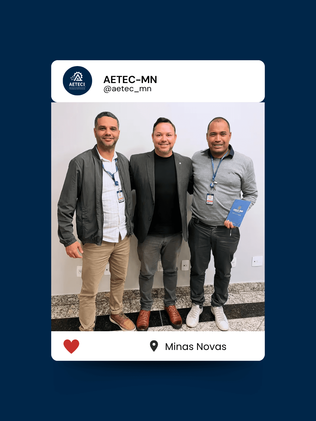 Participação da AETEC-MN na 3ª Reunião do Colégio de Entidad