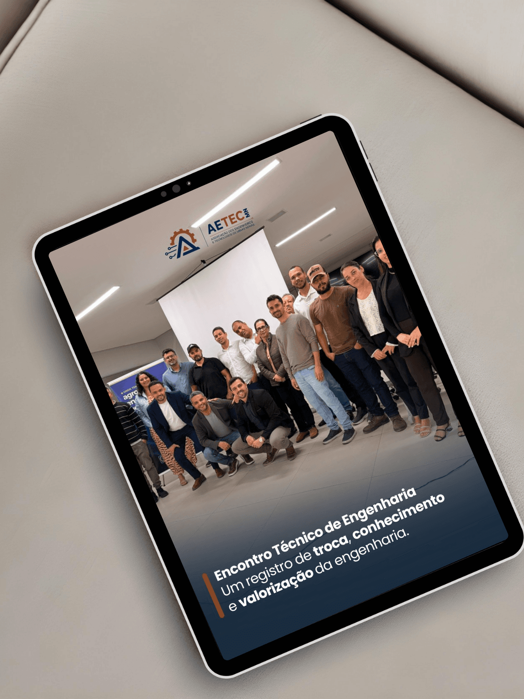 O Encontro Técnico de Engenharia AETEC foi marcado por troca