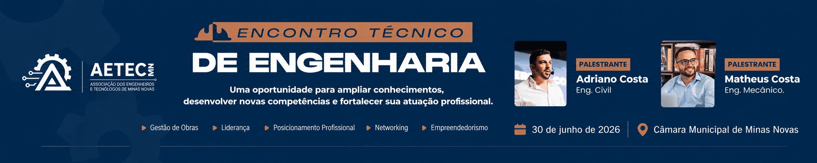 Encontro técnico de Engenharia AETEC-MN